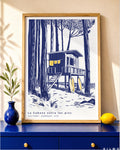 La Cabane entre les Pins — illustration Kilmo Studio