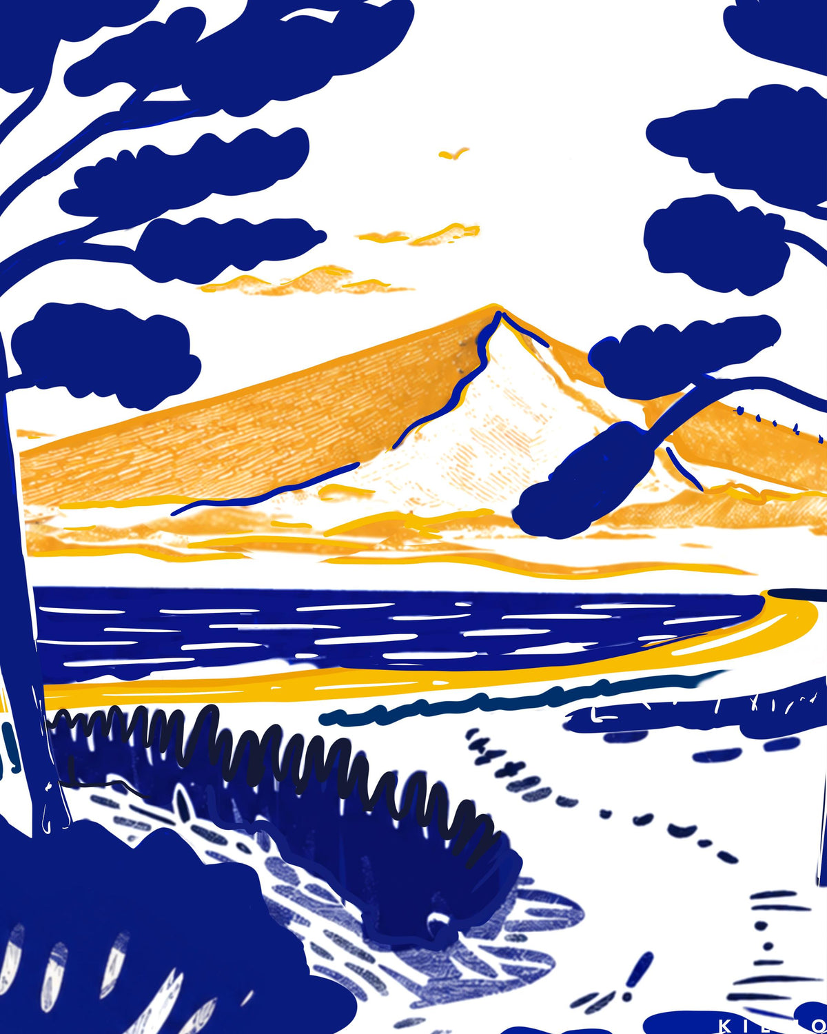 Face à la Dune — illustration Kilmo Studio — vue 2