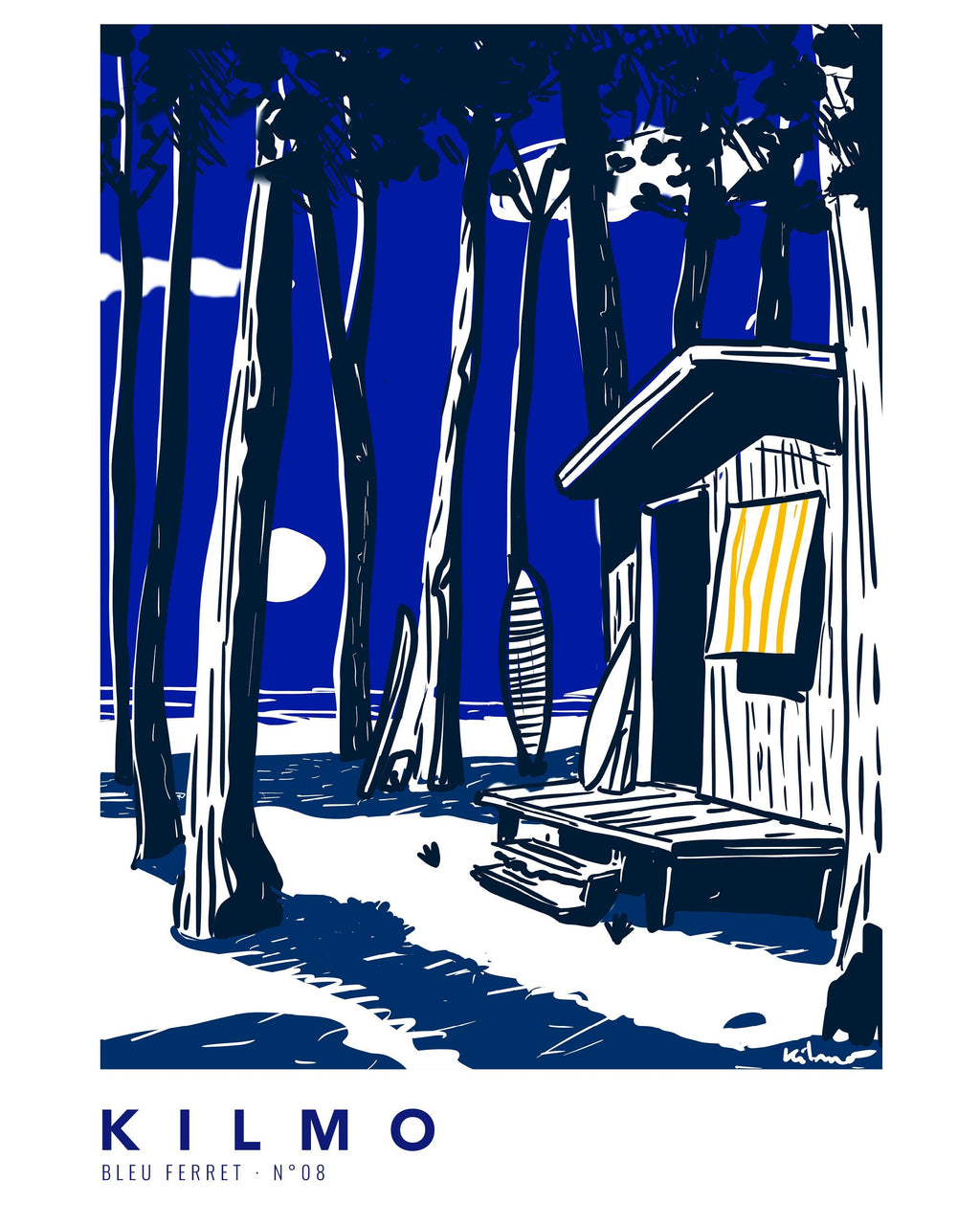 Le Retour à la Cabane — illustration Kilmo Studio — vue 9