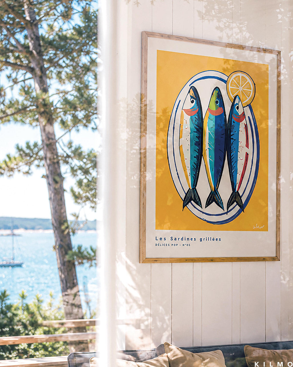 Les Sardines Grillées — illustration Kilmo Studio — vue 4