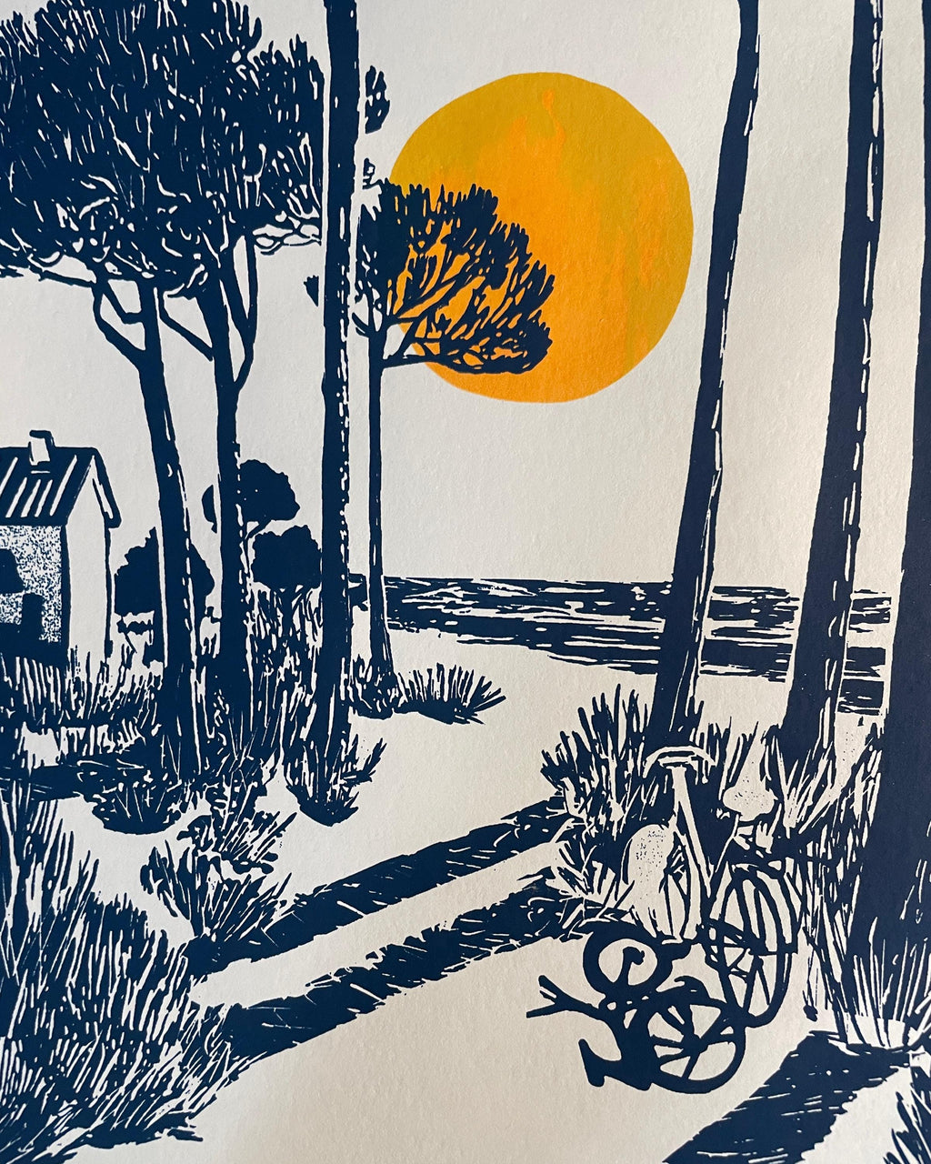Été sur le Bassin — illustration Kilmo Studio — vue 6
