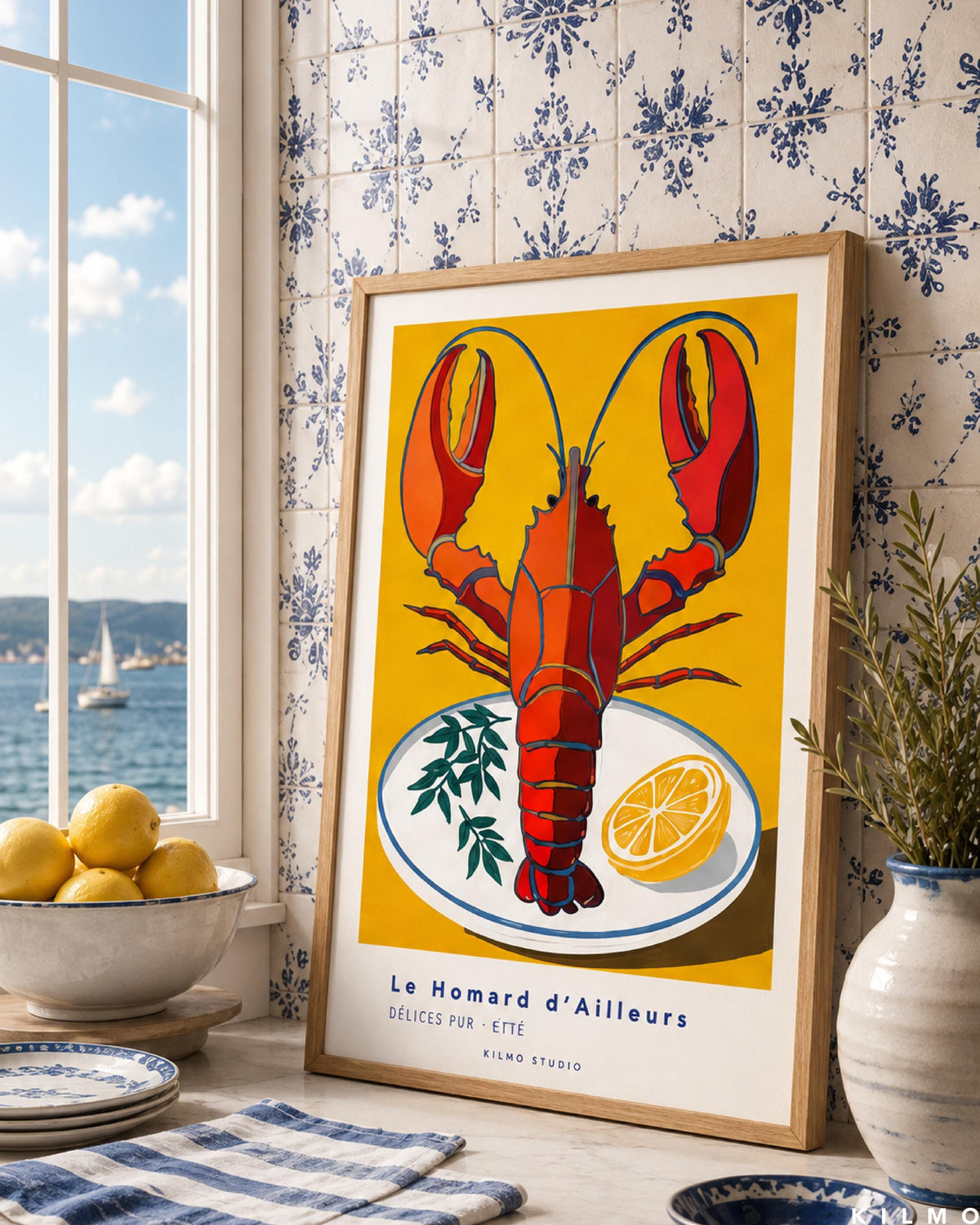 Le Homard d’Ailleurs — illustration Kilmo Studio — vue 3
