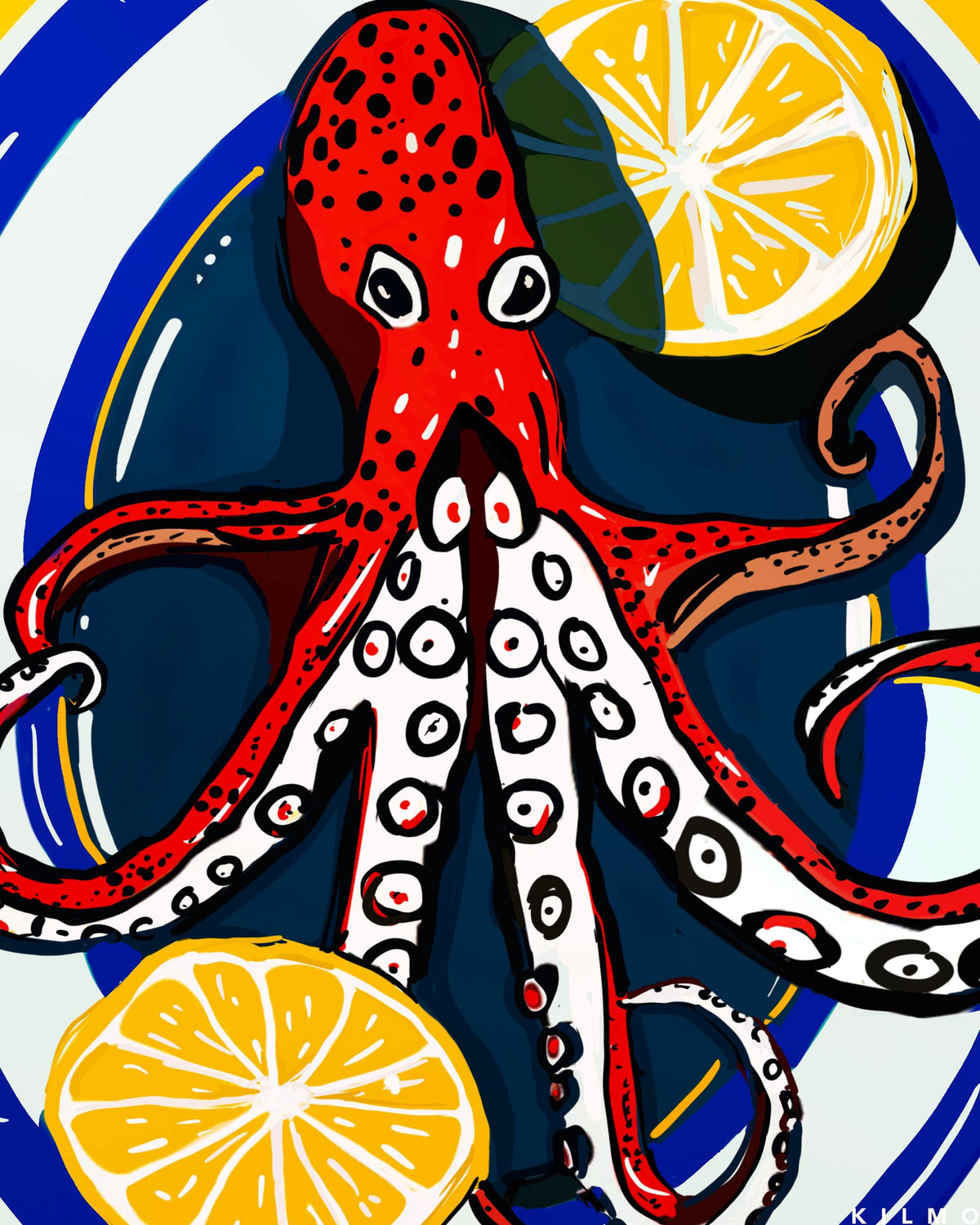 Pulpo Basco I — illustration Kilmo Studio — vue 7