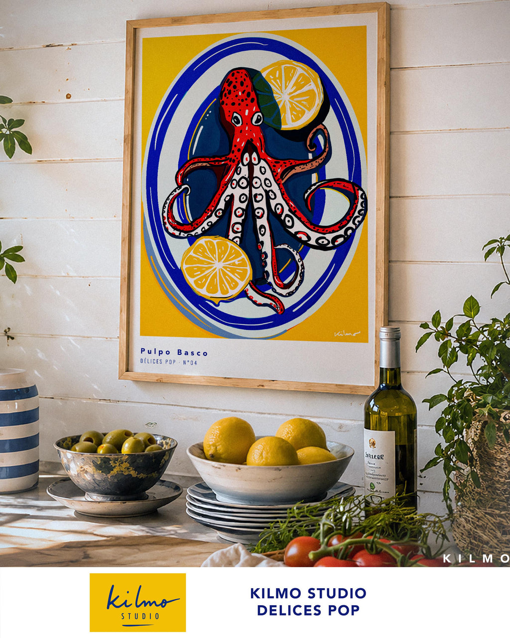 Pulpo Basco I — illustration Kilmo Studio — vue 6