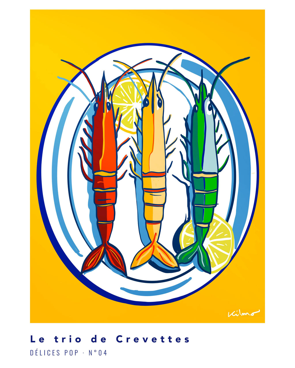 Le Trio de Crevettes — illustration Kilmo Studio — vue 8