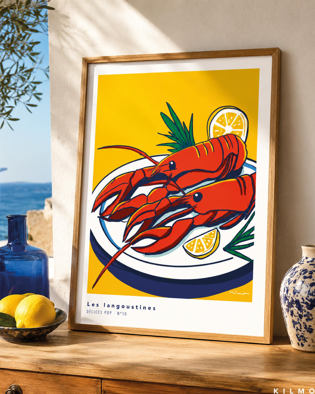 Les Langoustines — illustration Kilmo Studio