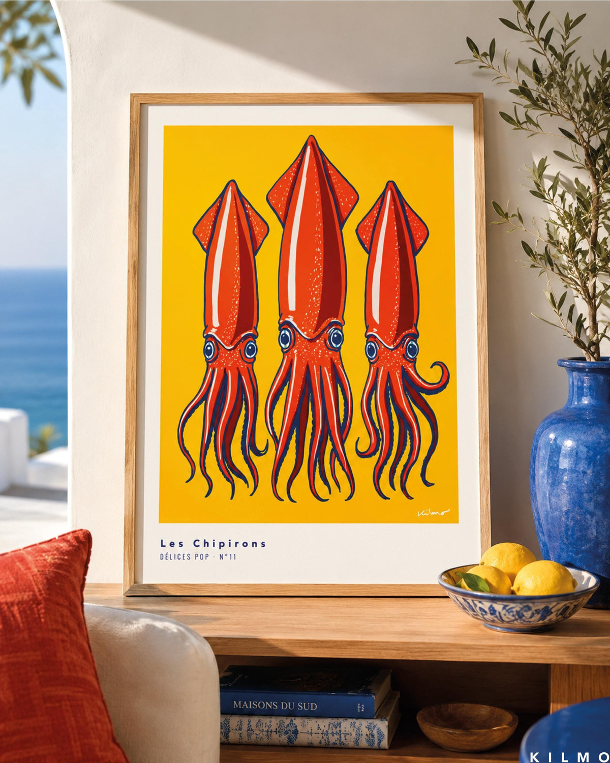 Les Chipirons — illustration Kilmo Studio