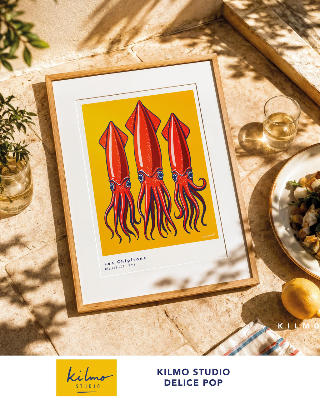 Les Chipirons — illustration Kilmo Studio — vue 3