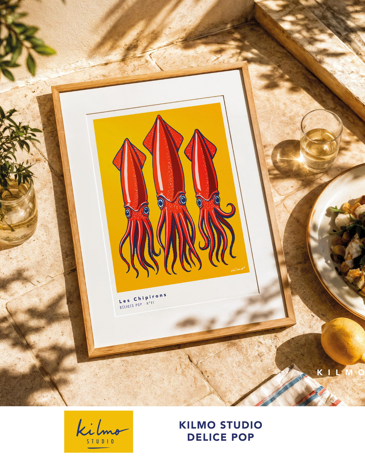 Les Chipirons — illustration Kilmo Studio — vue 3