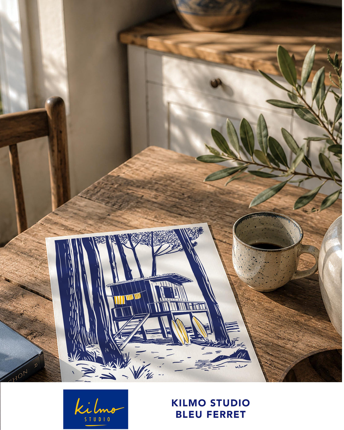 La Cabane entre les Pins — illustration Kilmo Studio — vue 7